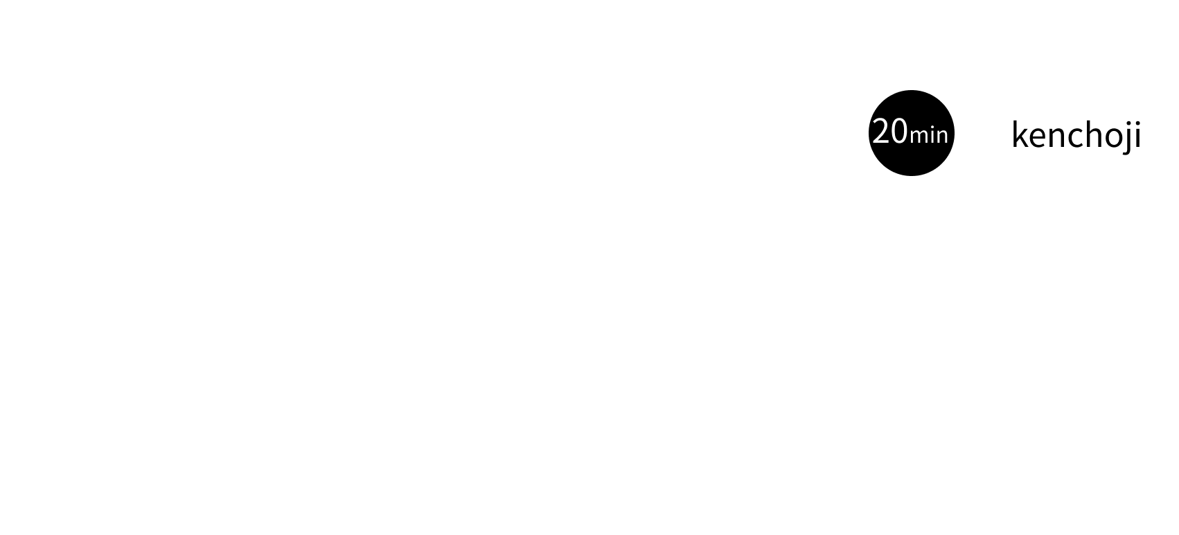 Access guide to Kenchoji Temple by car