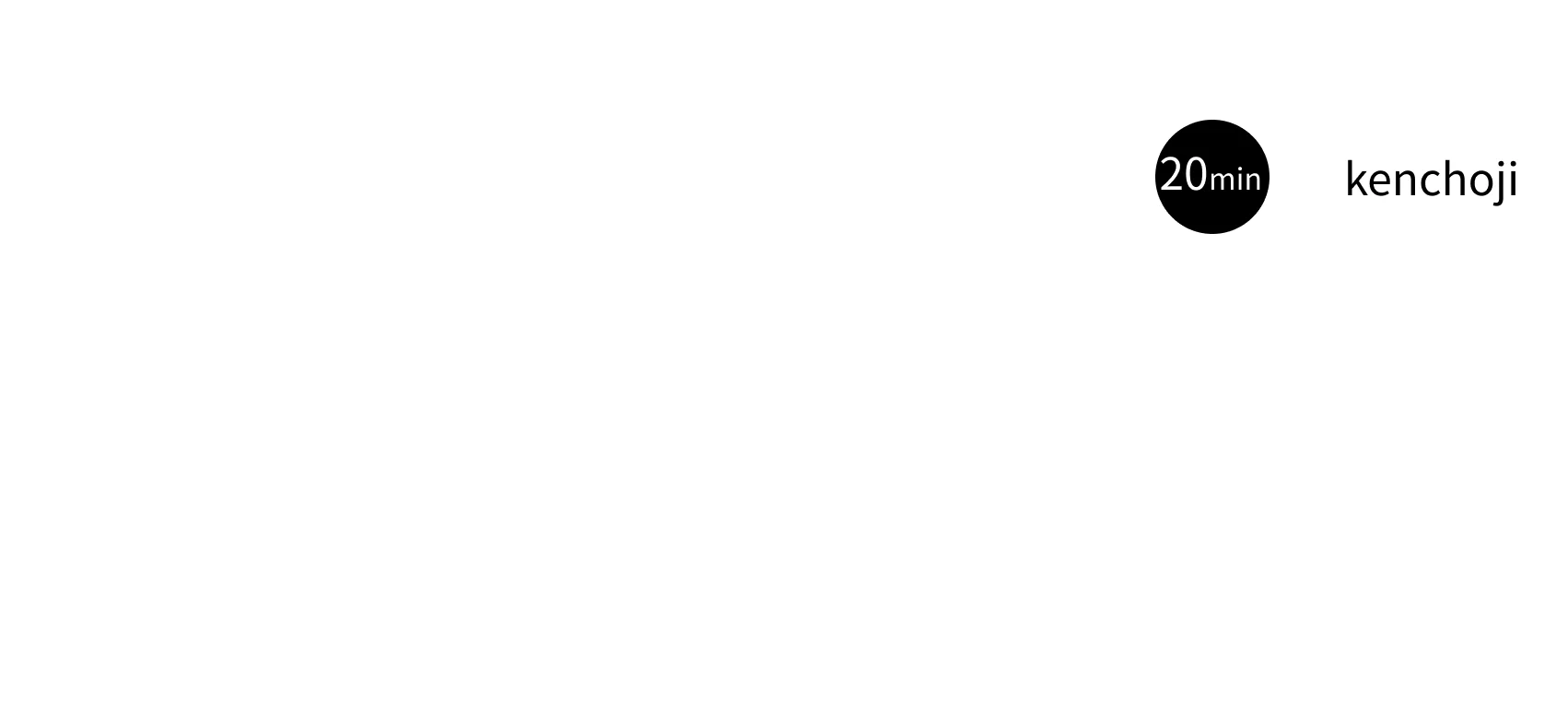 Access guide to Kenchoji Temple by car